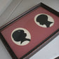 Vintage Framed Silhouettes