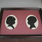 Vintage Framed Silhouettes