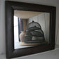 Antique Small Mirror