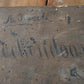 Antique Dutch Wooden Box with Calligraphy with bible