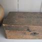 Antique Dutch Wooden Box with Calligraphy with bible