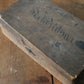 Antique Dutch Wooden Box with Calligraphy with bible