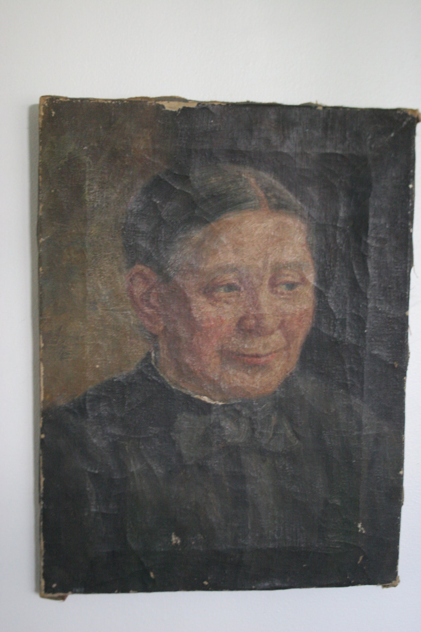 Antique Portrait Painting on canvas