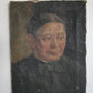 Antique Portrait Painting on canvas