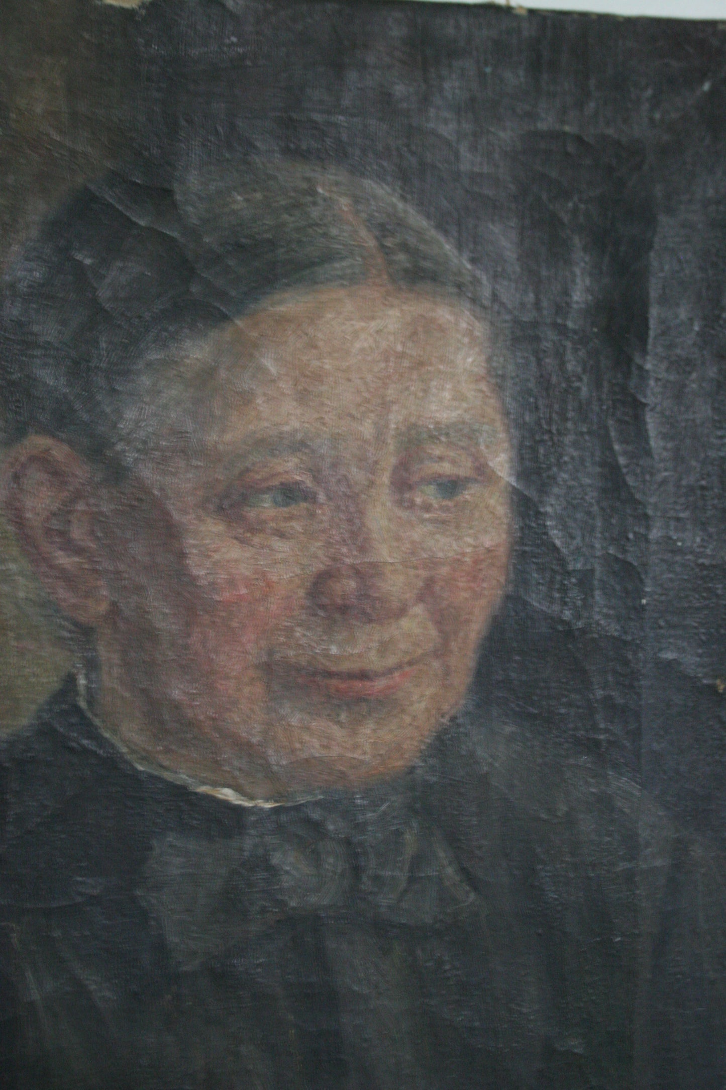 Antique Portrait Painting on canvas