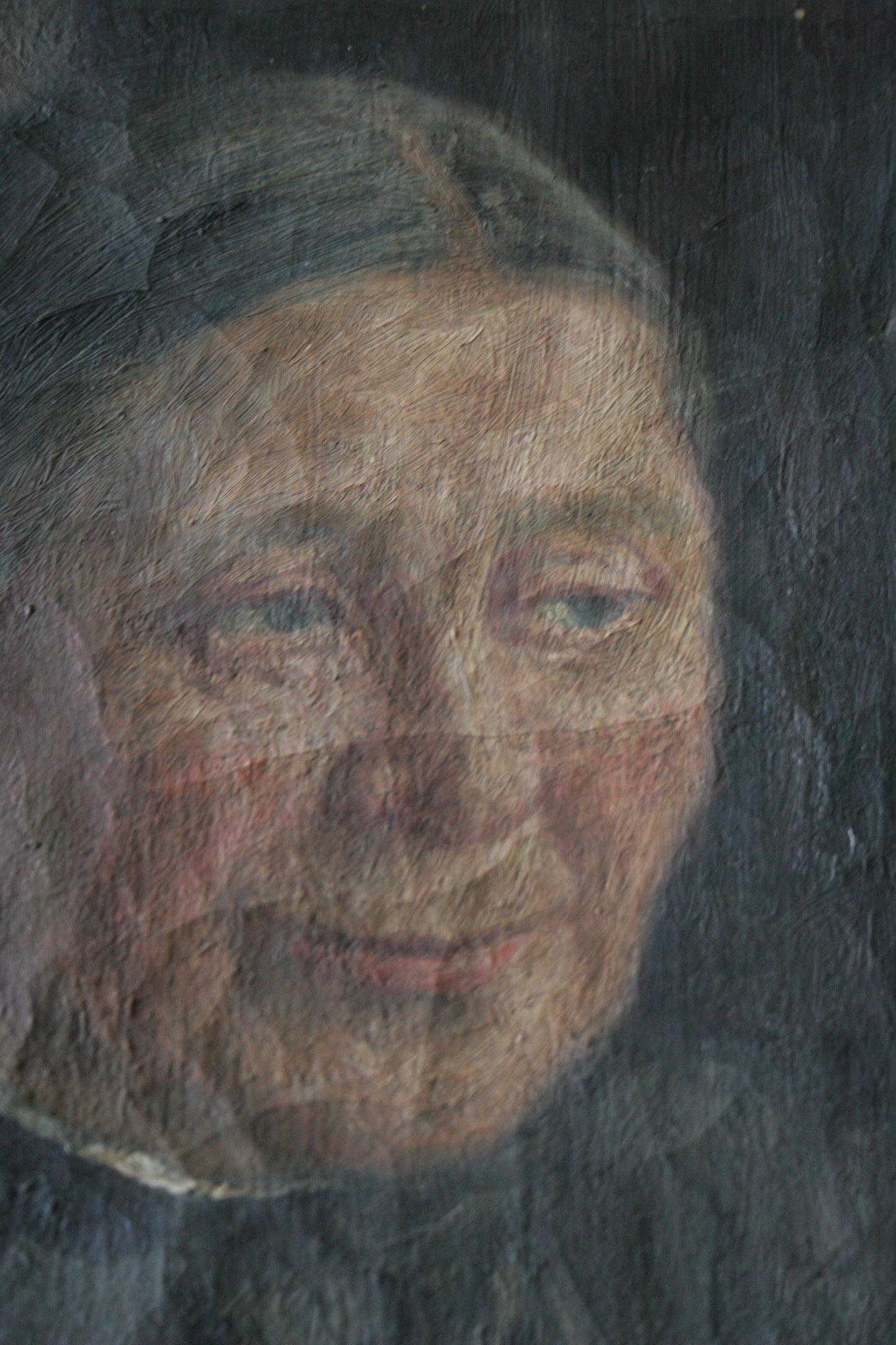 Antique Portrait Painting on canvas