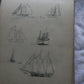 Antique rare Victorian 1884 full sketch book NYC