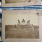 Vintage photos of men on bridge