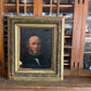 Antique portrait oil painting